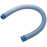 Twist Lock Hose- 1 Meter, Blue/Gray