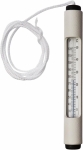 Pentair R141036 127 Tube Thermometer with ABS Case and 3-Feet Cord