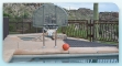 Basketball Set Complete 18 in Offset with 6 in Bronze Stanchion