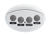 iS4 Spa-side Remote, White 100 ft.