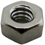 FNS PLUS Nut, 1/4-20, plated brass