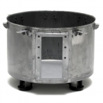 One Piece Metal Chamber/Combustion Chamber Assembly