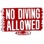No Diving Allowed Sign 12 inches x 18 inches