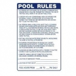 Minnesota Pool Rules 24 inches x 36 inches