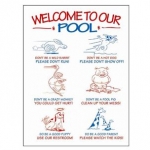 Fun Pool Rules Sign