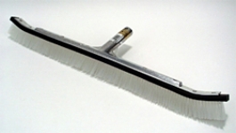 24 inch Curved Brush with Reinforced Metal Back