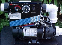 AP-4 120/240V Pump 1.5 HP, Blower 1 HP, with Heater 5.5KW, L-12V with Cords by Spa Builders