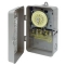 Plastic T100 Series Mechanical Time Switch, 120V SPST Switch