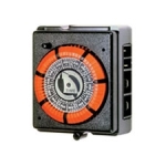 PB800 Series, 7-Day Mechanical Timer w/ SPST Switch, 120V
