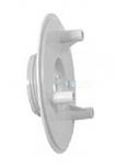 AquaStar 4 in Sumpless Bulkhead Fitting with 1.5 in MPT WHITE