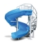 SR Smith Vortex Slide with Open Flume and Ladder- Blue