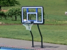 SR Smith Salt Pool Friendly Basketball Game with Anchors | Vinyl Coated Dual-Post