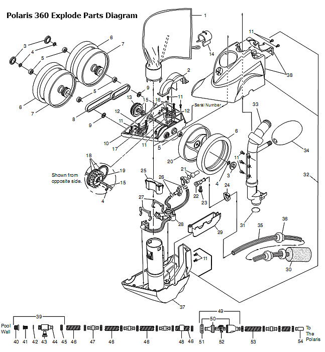 Polaris 360 Parts