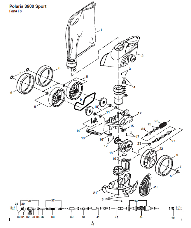 Polaris 3900 Parts List