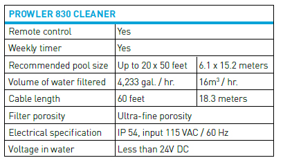 Pentair Kreepy Krauly Prowler 8