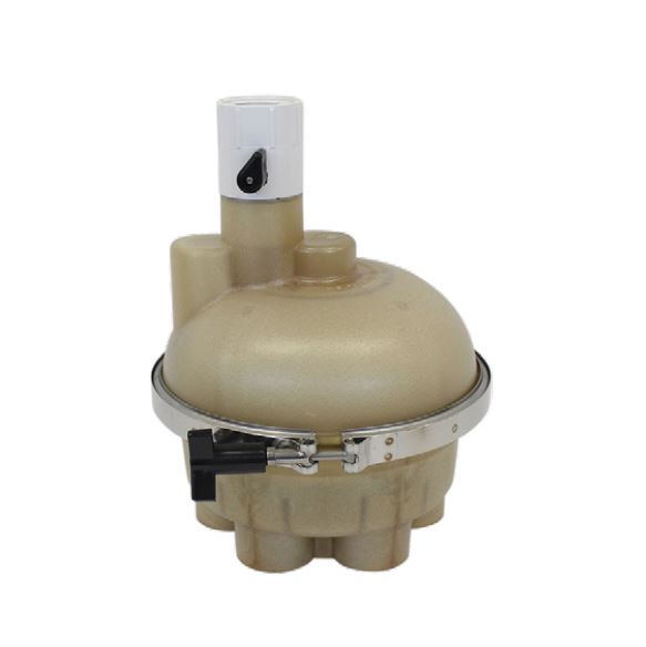 A&A Mfg. 2 Port Top Feed 1 1/2 Inch T-Valve with Quikst