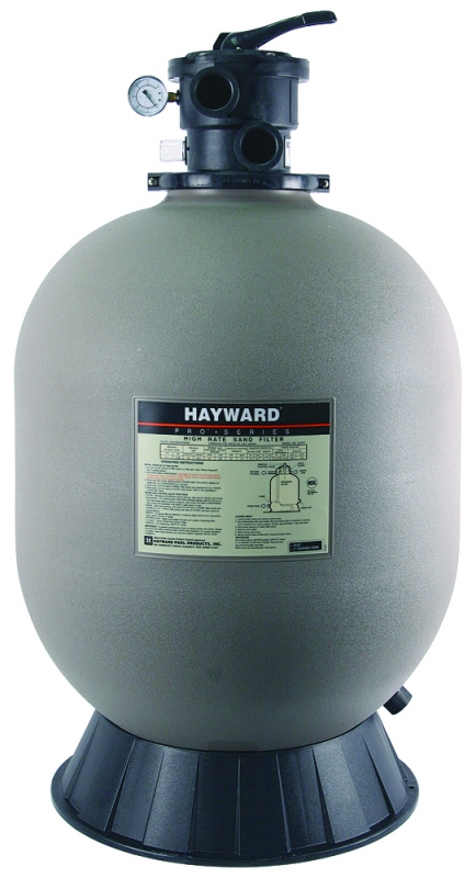 Hayward sand filter Pro Series 31 in. Top Mount Filte include 2 in. valve