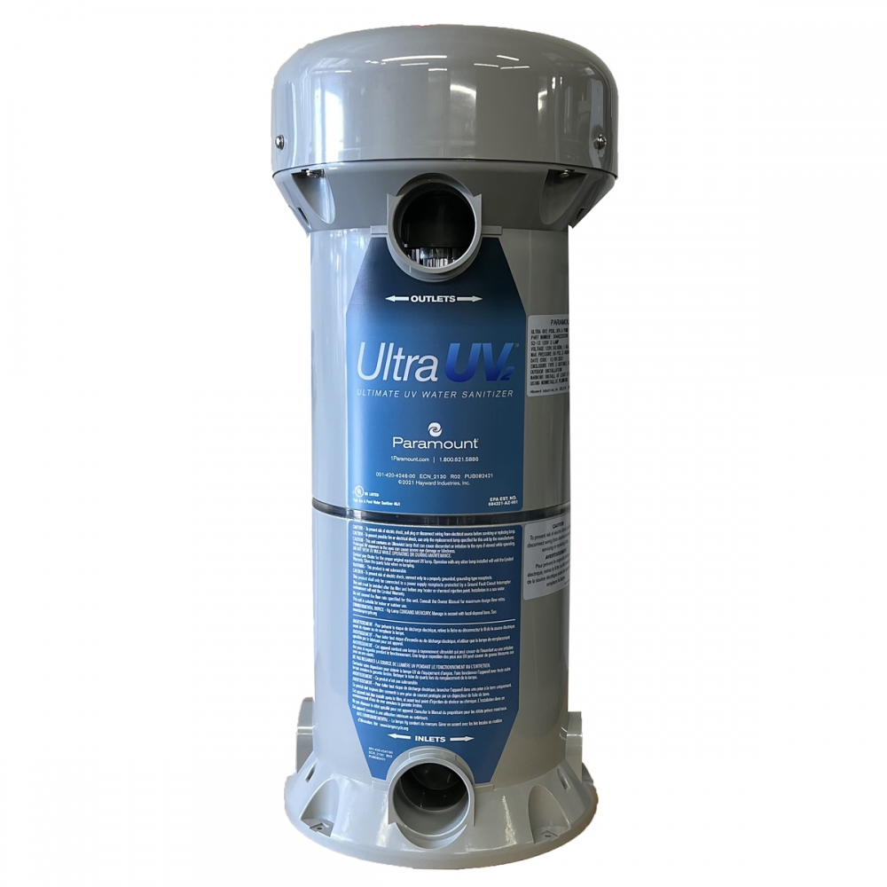 Paramount Ultraviolet UV2 Water Sanitizer 2 Lamp-230V-99 GPM