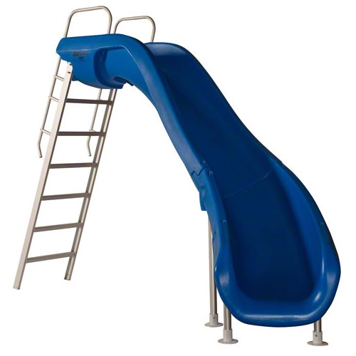 SR Smith Rogue2 Right Turn Pool Slide, Blue