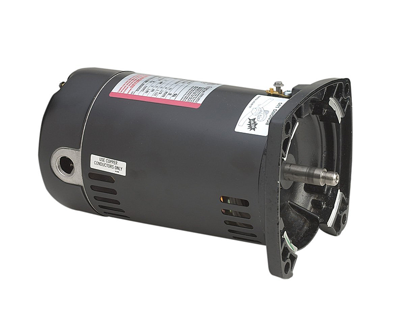 AO Smith Square Flange 48Y Frame Threaded Shaft motor .5HP Energy efficient